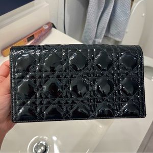 Dior Lady Dior Pouch with Chain